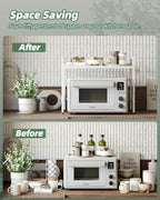 Netel Expandable Microwave Shelf 5 Tier Kitchen Storage