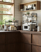 Netel Expandable Microwave Shelf 5 Tier Kitchen Storage