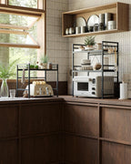 Netel Expandable Microwave Shelf 5 Tier Kitchen Storage