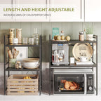 Netel Expandable Microwave Shelf 5 Tier Kitchen Storage