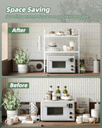Netel Expandable Microwave Shelf 5 Tier Kitchen Storage
