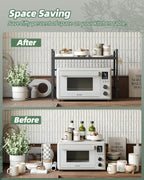 Netel Expandable Microwave Shelf 5 Tier Kitchen Storage