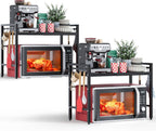 Netel Expandable Microwave Shelf 5 Tier Kitchen Storage