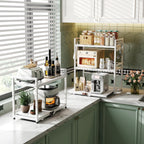 Netel Expandable Microwave Shelf 5 Tier Kitchen Storage