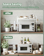 Netel Expandable Microwave Shelf 5 Tier Kitchen Storage