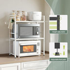 Netel Expandable Microwave Shelf 5 Tier Kitchen Storage