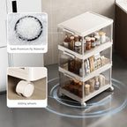 Storage Boxes with Lids 4 X 83L