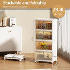 Storage Boxes with Lids 4 X 83L