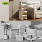 Storage Boxes with Lids 4 X 83L
