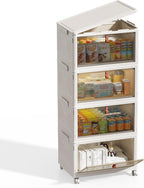 Storage Boxes with Lids 4 X 83L