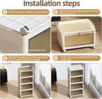Storage Boxes with Lids 4 X 83L