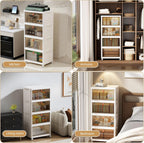 Storage Boxes with Lids 4 X 83L