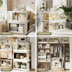 Storage Boxes with Lids 4 X 83L