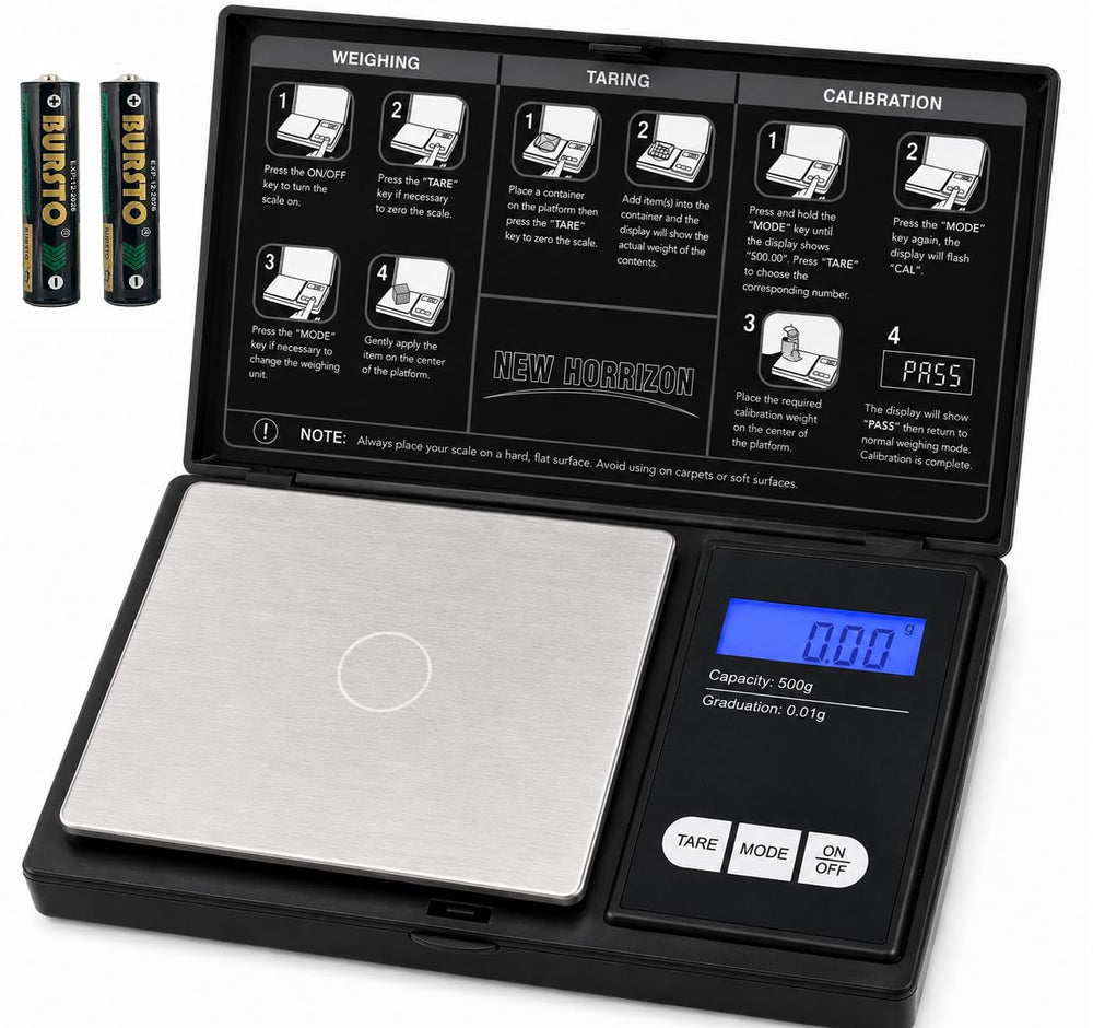 New Horrizon Digital Scales Kitchen Pocket 0.01g X
