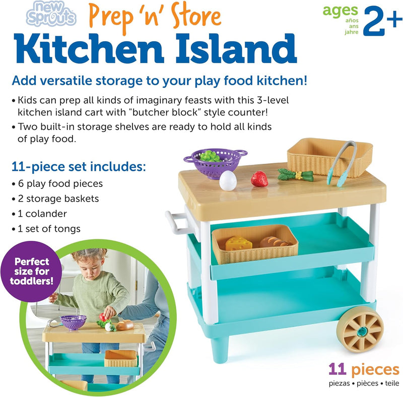 New Sprouts Prep ‘n Store Kitchen Island Ages