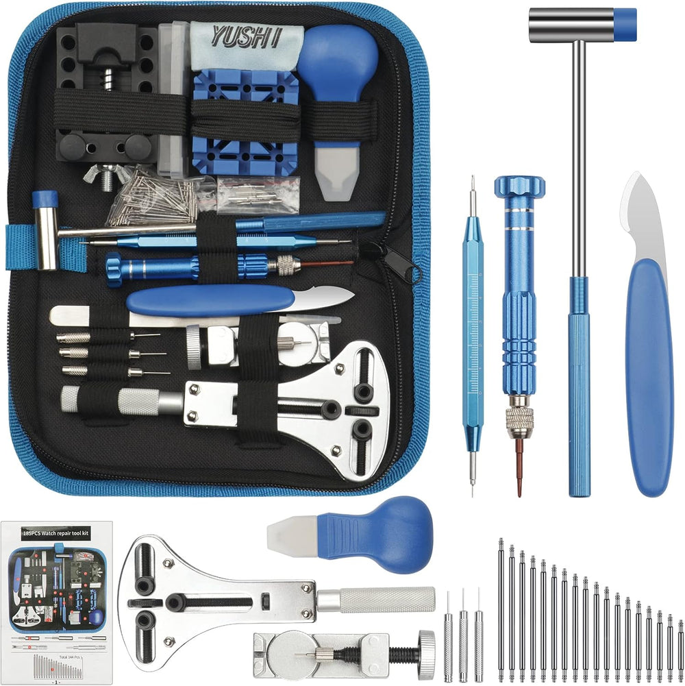 New Yushi 185pcs Watch Repair Tools Kit Tool