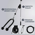 Newest Edition I Lat Pull Tower Robust Pulley