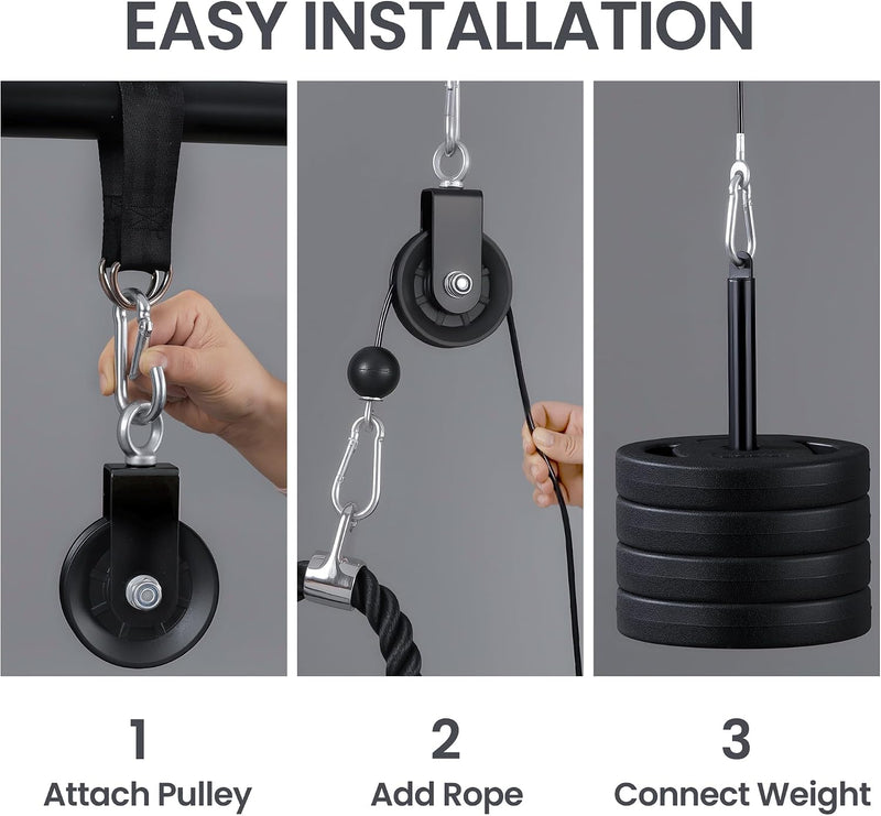 Newest Edition I Lat Pull Tower Robust Pulley