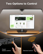 Ngteco LED Desk Lamp with Dual Head Light