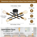 Nickel Sputnik Ceiling Light 8 Lights Chandeliers E27