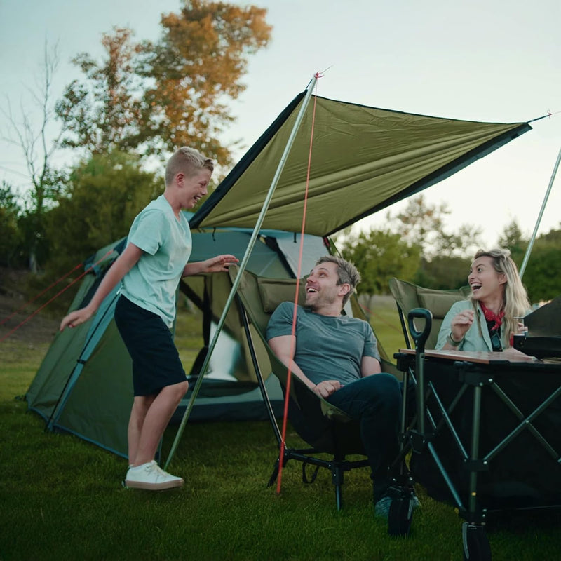 Pop Up Tent 4 Person: Waterproof Car Camping