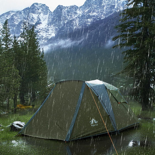Pop Up Tent 4 Person: Waterproof Car Camping