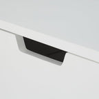 Nightstand Modern Scandinavian Design 1 Drawer for Boxspring