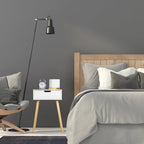 Nightstand Modern Scandinavian Design 1 Drawer for Boxspring