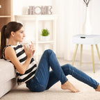 Nightstand Modern Scandinavian Design 1 Drawer for Boxspring