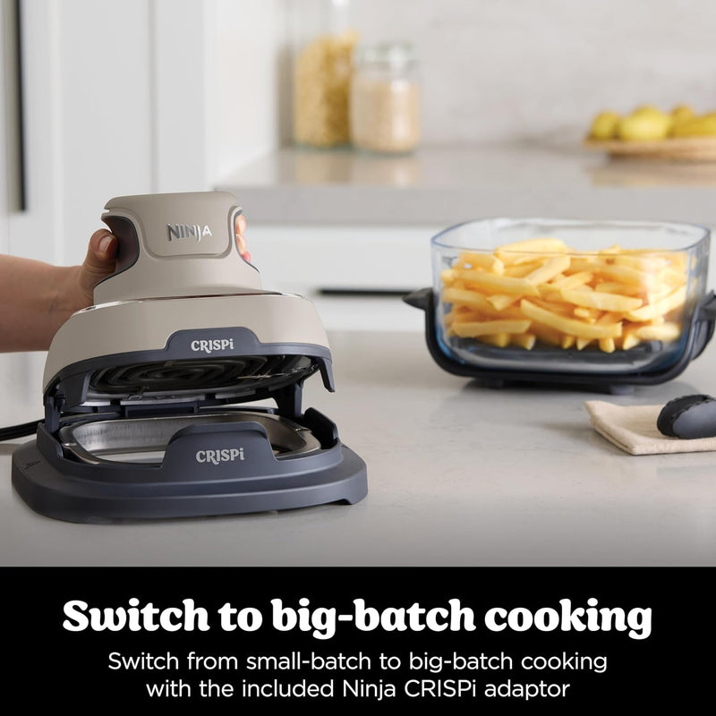 Crispi Portable Air Fryer 3.8L 4-In-1: Fry Roast