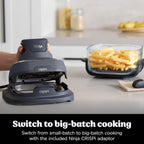 Crispi Portable Air Fryer 3.8L 4-In-1: Fry Roast