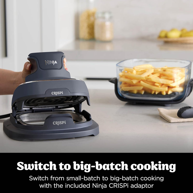 Crispi Portable Air Fryer 3.8L 4-In-1: Fry Roast