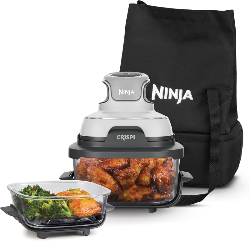 Crispi Portable Air Fryer 3.8L 4-In-1: Fry Roast