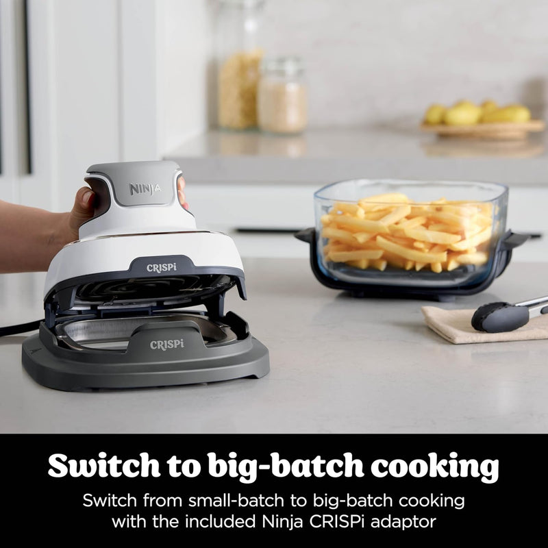 Crispi Portable Air Fryer 3.8L 4-In-1: Fry Roast