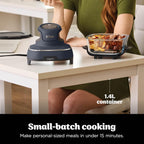 Crispi Portable Air Fryer 3.8L 4-In-1: Fry Roast
