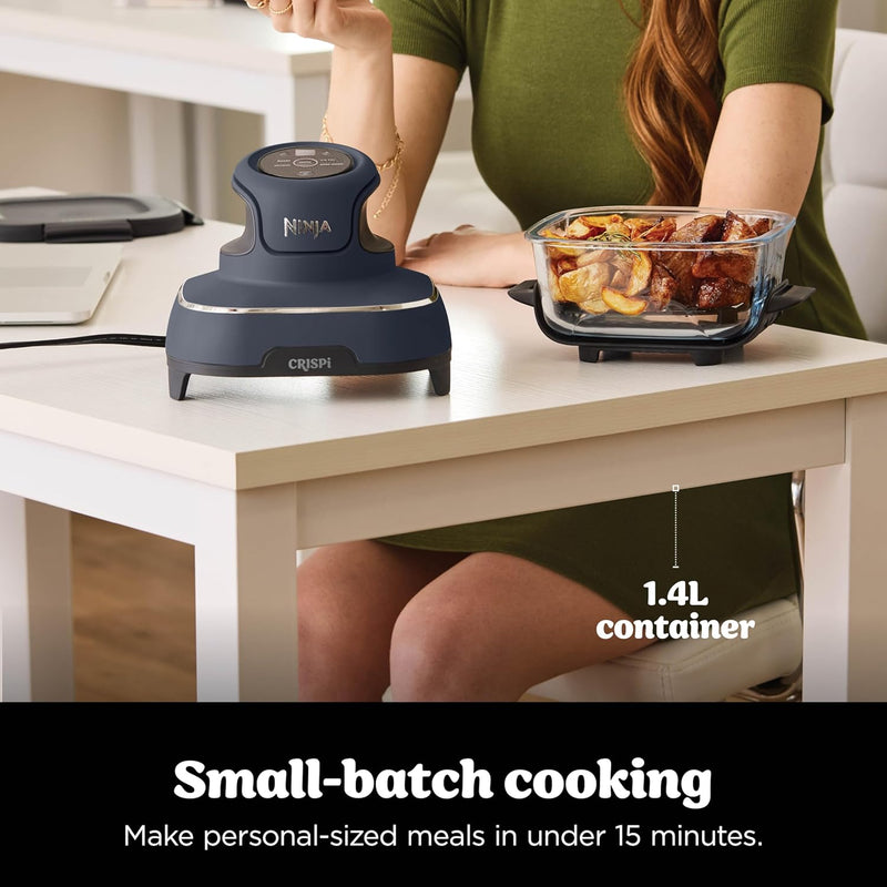 Crispi Portable Air Fryer 3.8L 4-In-1: Fry Roast