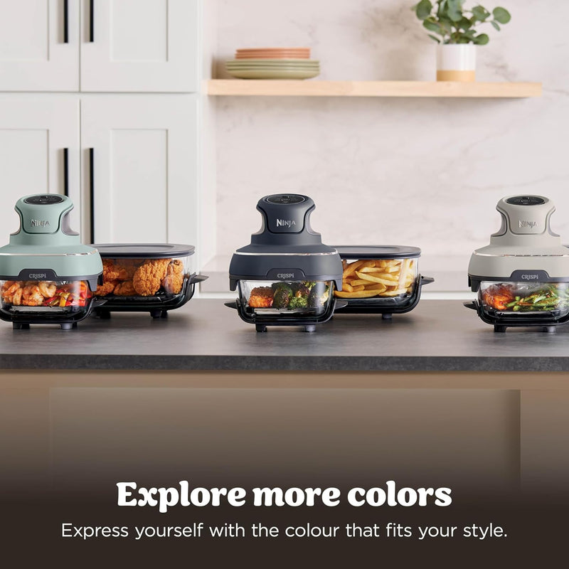 Crispi Portable Air Fryer 3.8L 4-In-1: Fry Roast