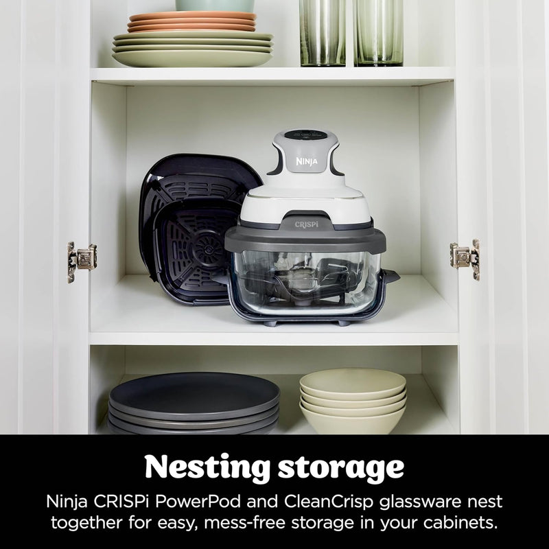 Crispi Portable Air Fryer 3.8L 4-In-1: Fry Roast