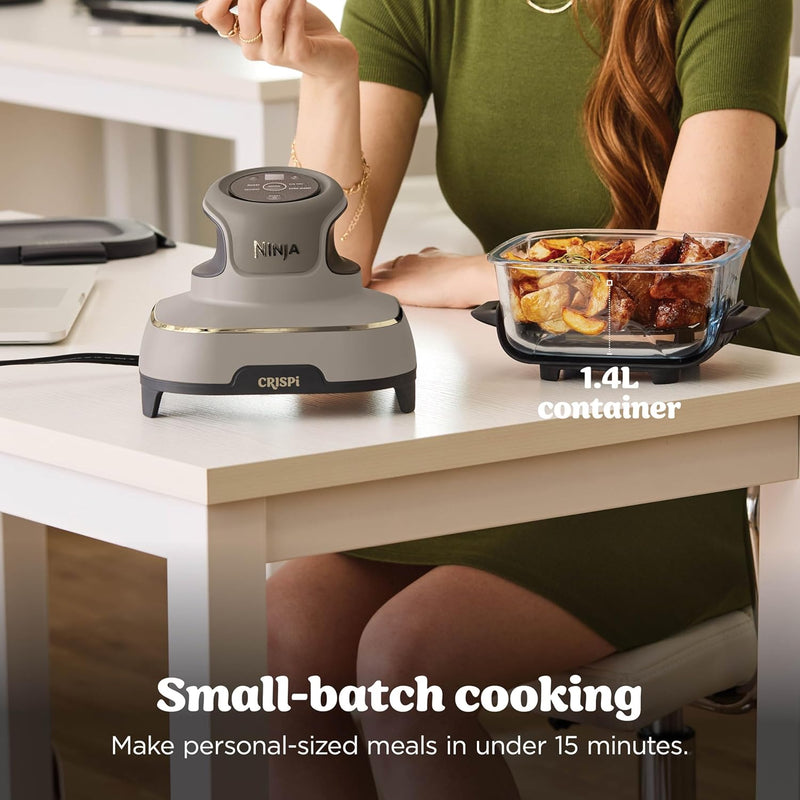 Crispi Portable Air Fryer 3.8L 4-In-1: Fry Roast