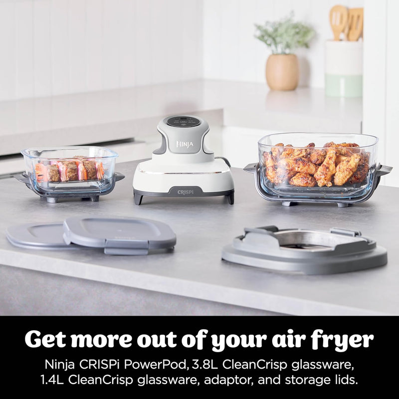 Crispi Portable Air Fryer 3.8L 4-In-1: Fry Roast