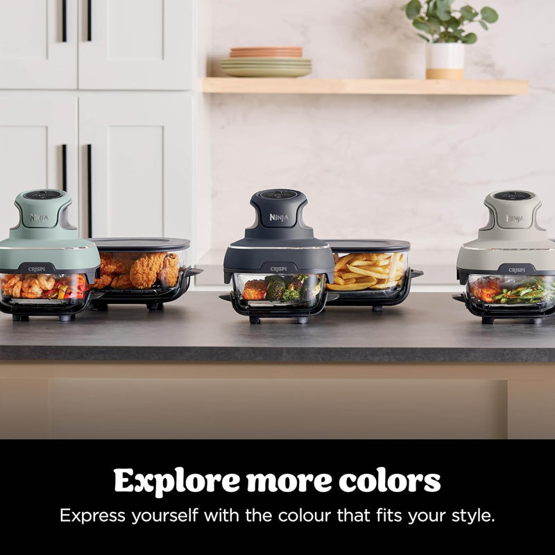 Crispi Portable Air Fryer 3.8L 4-In-1: Fry Roast