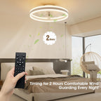 Niorsun Ceiling Fans with Lights and Remote