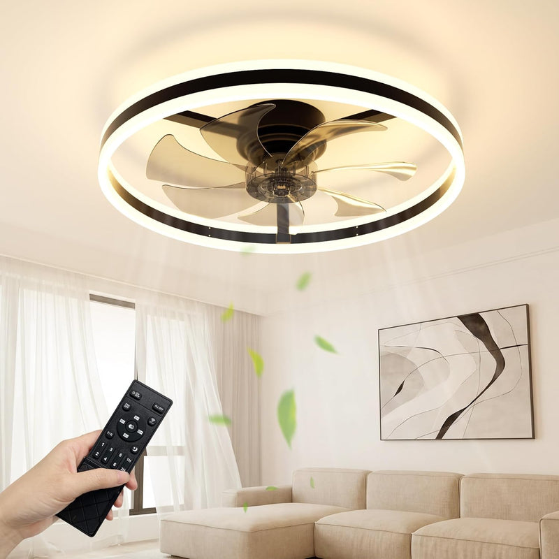 Ceiling Fans with Lights and Remote Modern