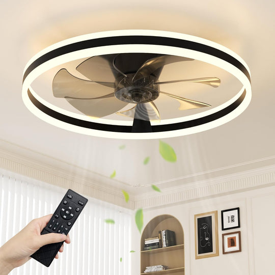 Niorsun Ceiling Fans with Lights and Remote