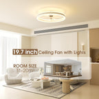 Ceiling Fans with Lights and Remote Modern