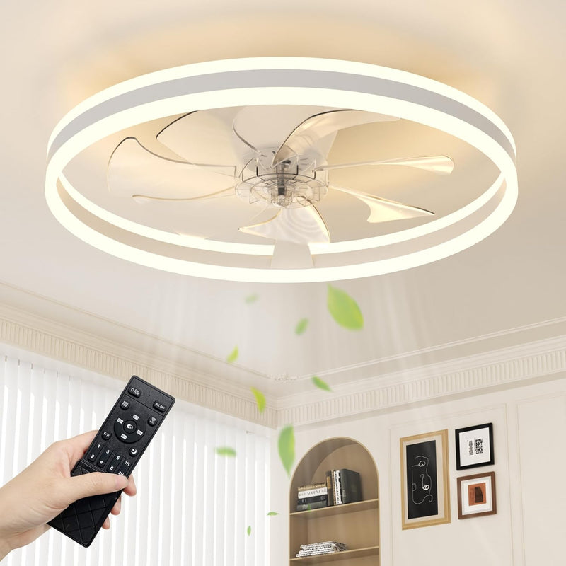 Ceiling Fans with Lights and Remote Modern