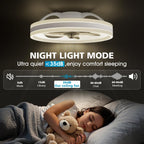 Niorsun Ceiling Fans with Lights and Remote