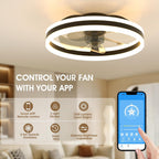 Niorsun Ceiling Fans with Lights and Remote