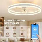 Niorsun Ceiling Fans with Lights and Remote