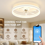 Niorsun Ceiling Fans with Lights and Remote
